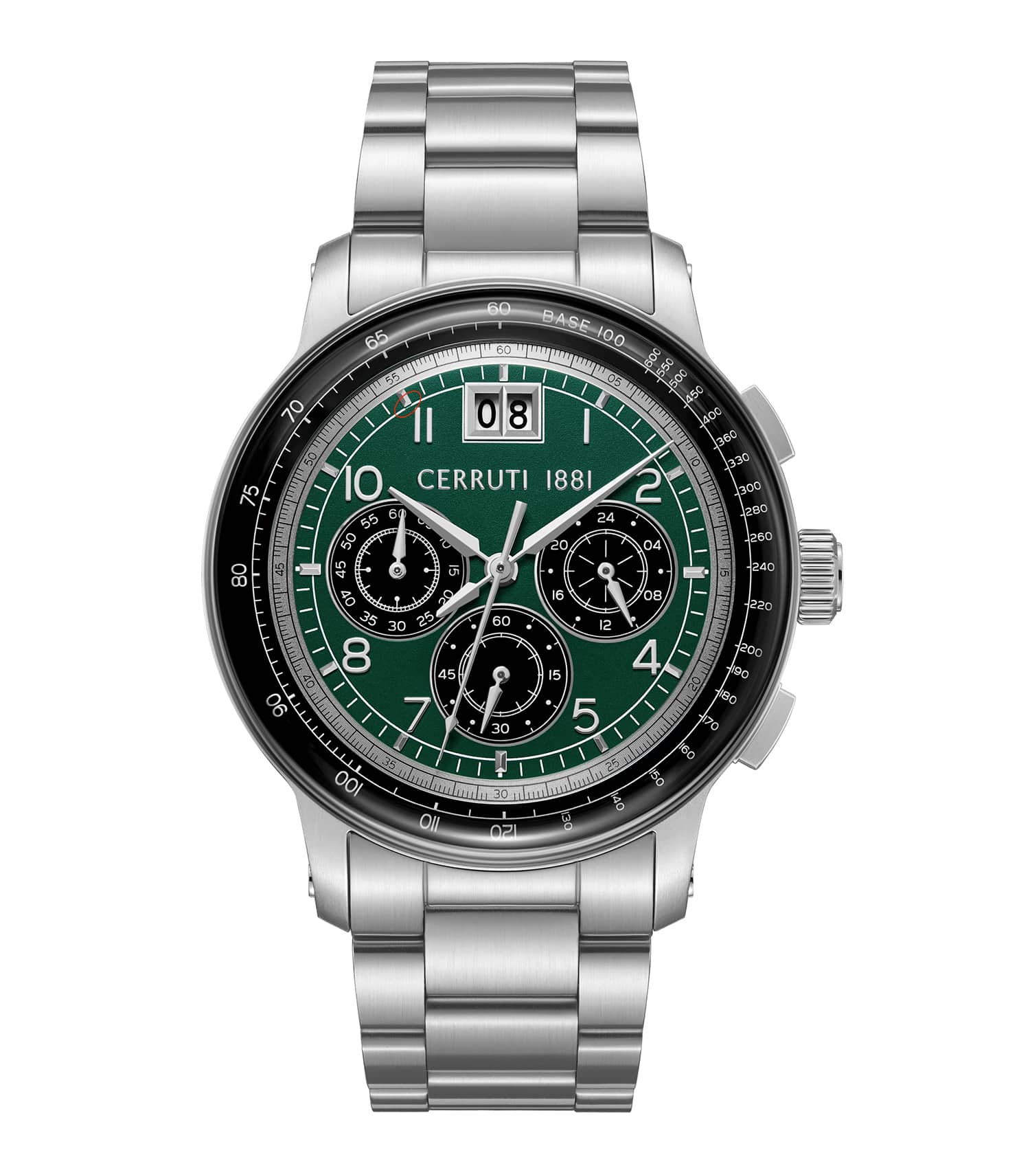 Cerruti 1881 Petroio Green & Black Dial Gents Watch