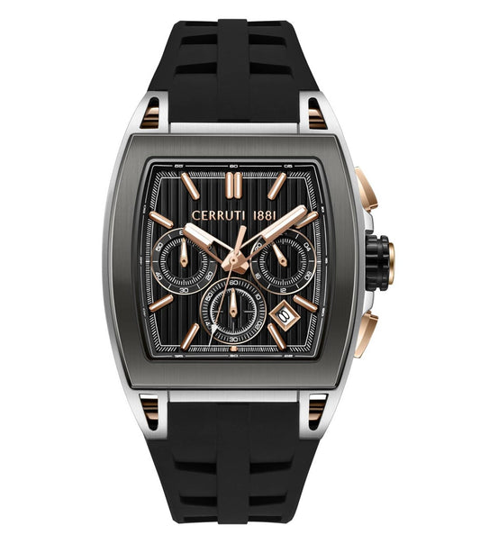 Cerruti 1881 Belluno Black Dial Gents Watch