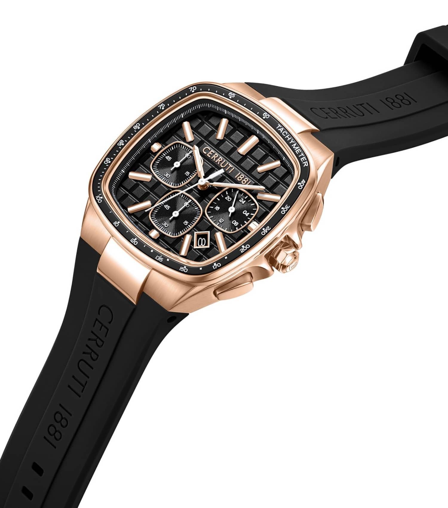 Cerruti 1881 Casale Black Dial Gents Watch