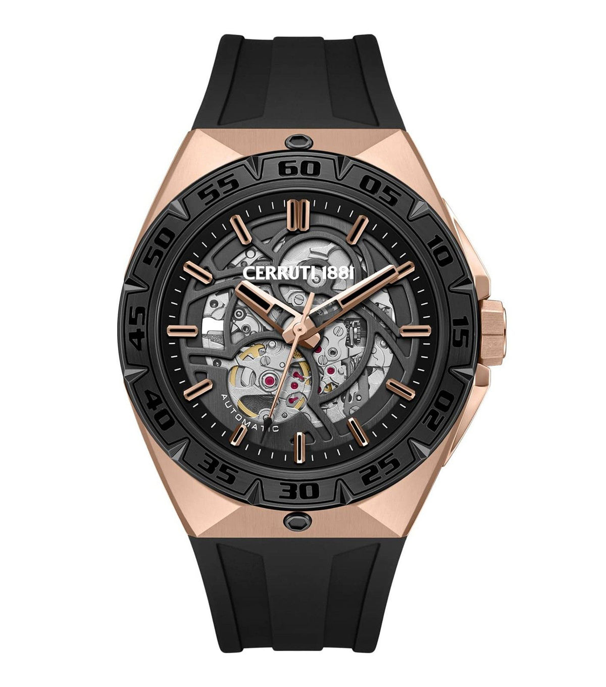 Cerruti 1881 Arrezo Black Dial Men Watch
