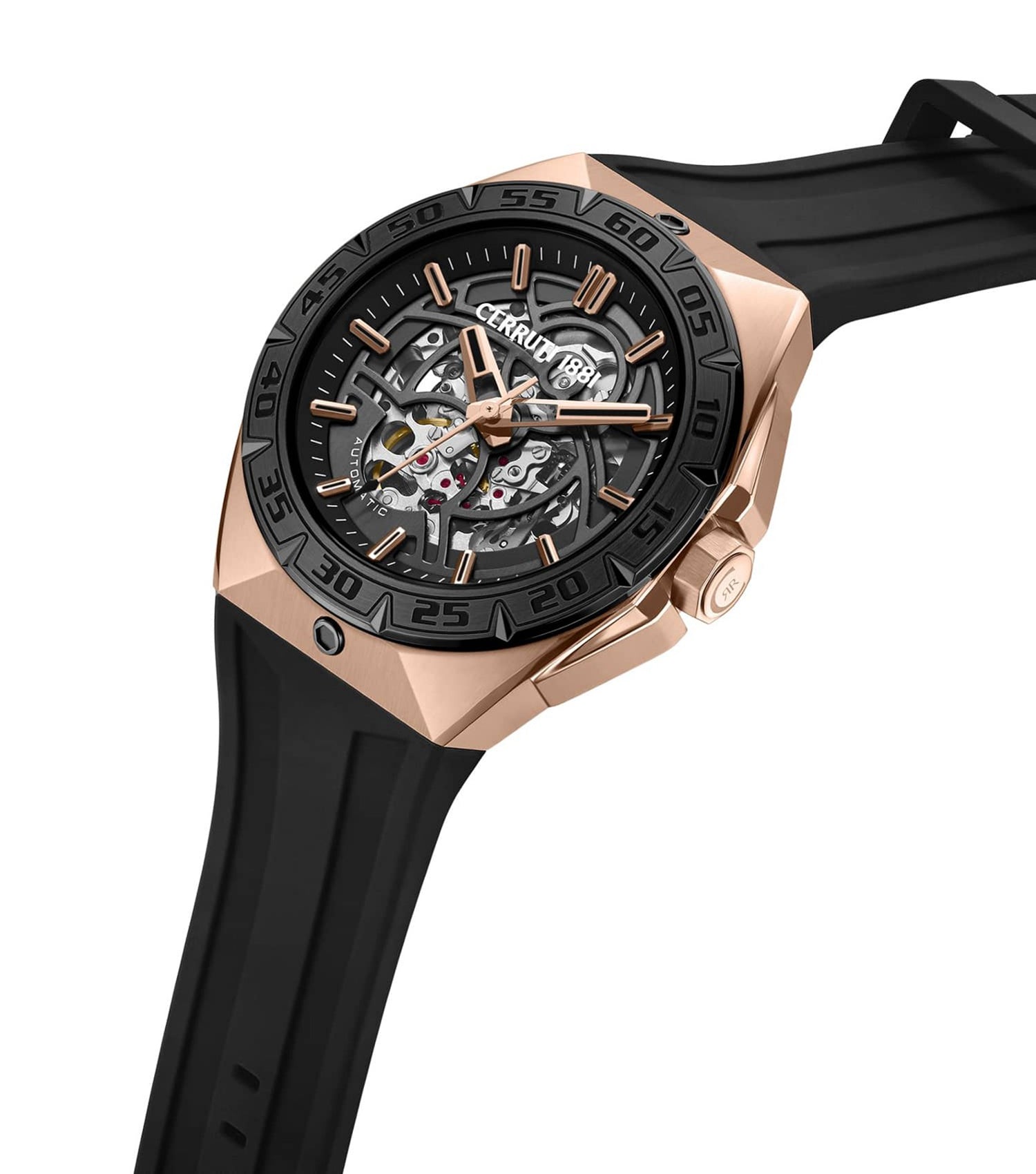 Cerruti 1881 Arrezo Black Dial Men Watch