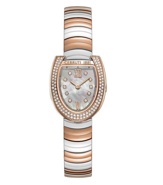 Cerruti 1881 Lerici White Mop Dial Ladies Watch