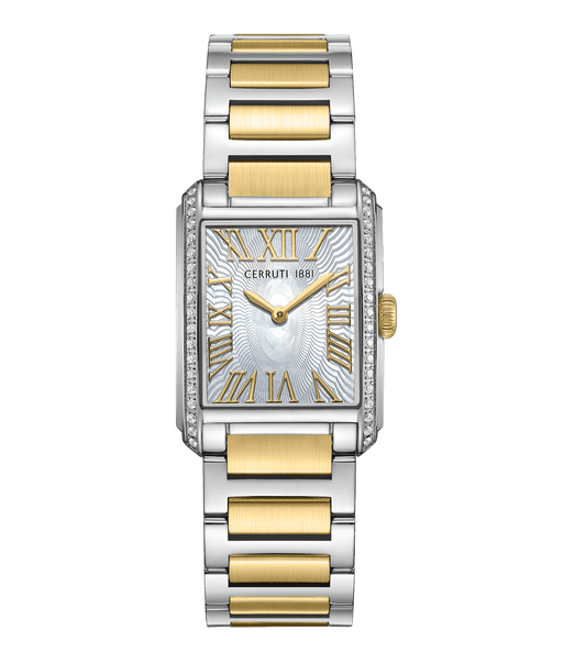 Cerruti 1881 Rendena White Mop Dial Ladies Watch