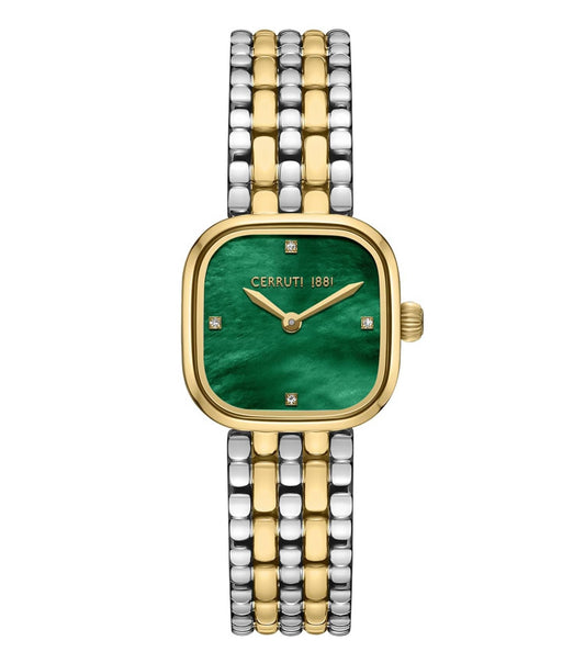 Cerruti 1881 Casena Green Mop Dial Ladies Watch