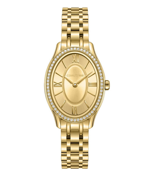 Cerruti 1881 Brescia Beige Dial Ladies Watch