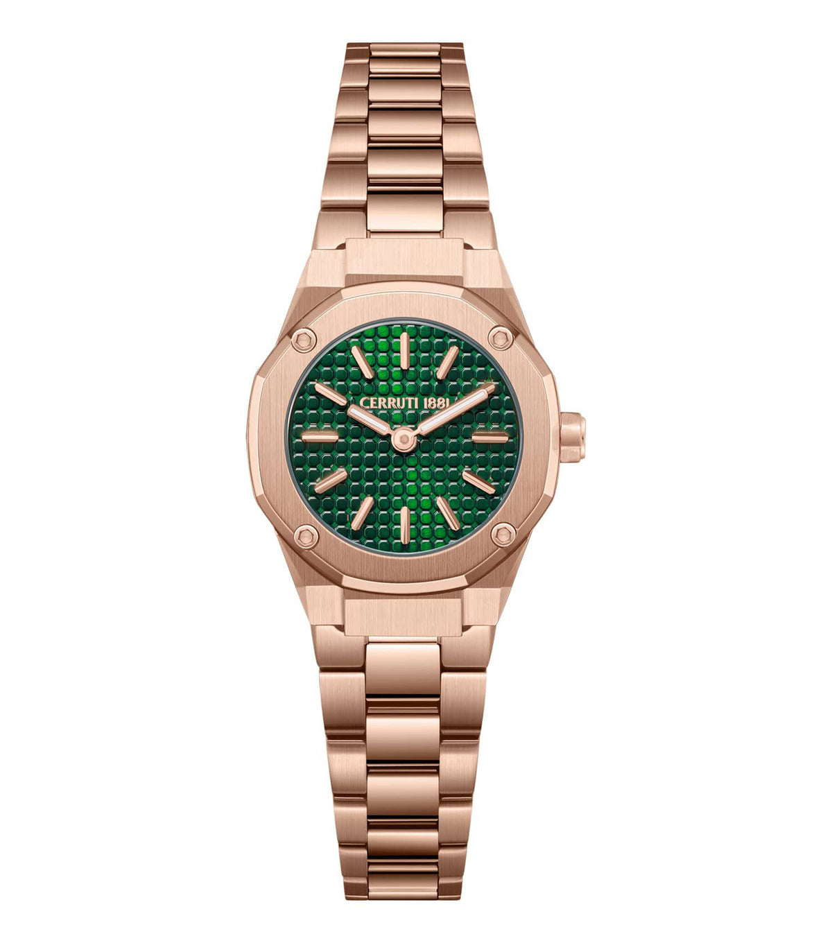 Cerruti 1881 Razzuolo 
Small Size Green Dial Women Watch