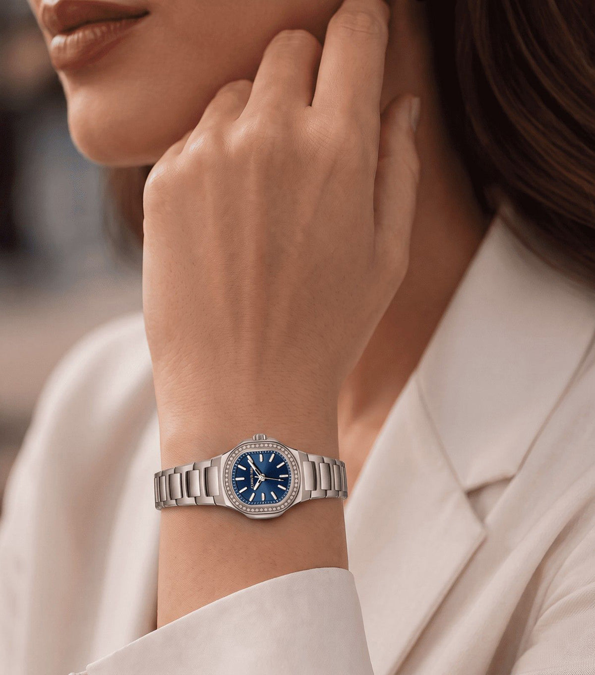 Cerruti 1881 Trento Lady Blue Dial Women Watch