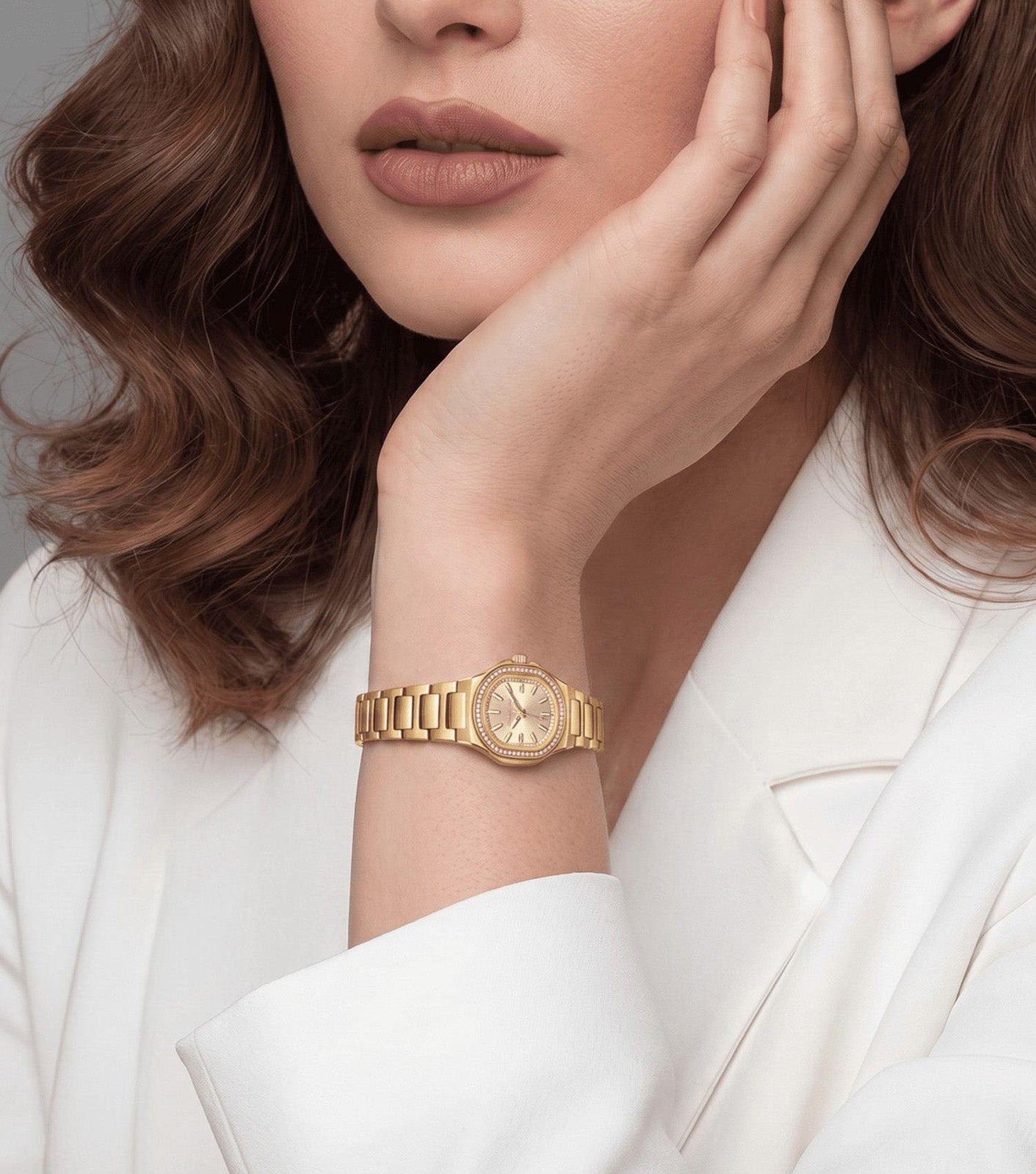 Cerruti 1881 Trento Lady Champagne Dial Women Watch