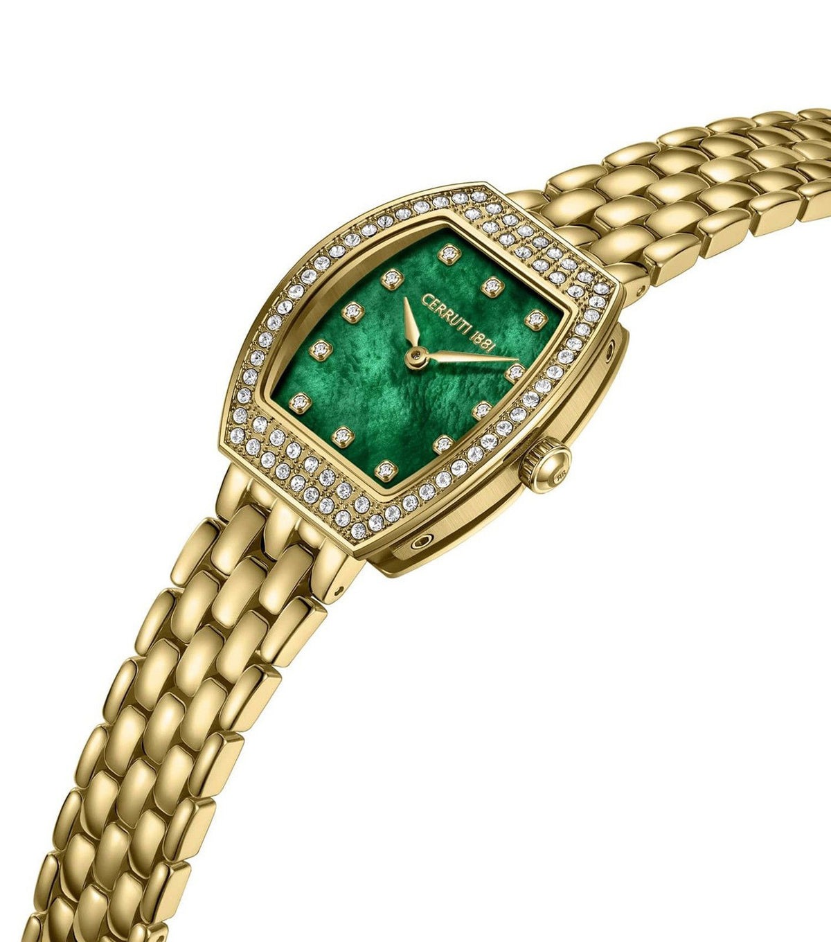 Cerruti 1881 Calliano Green Dial Women Watch