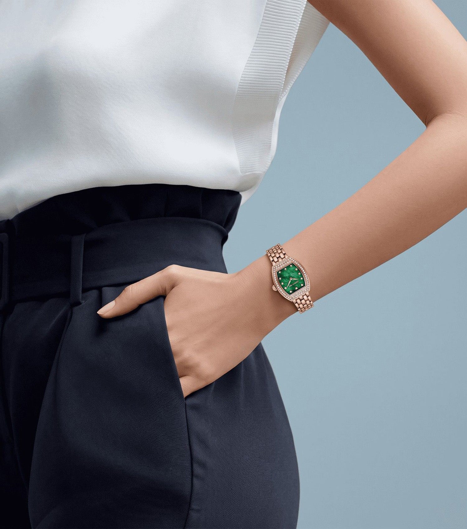 Cerruti 1881 Calliano Green Dial Women Watch