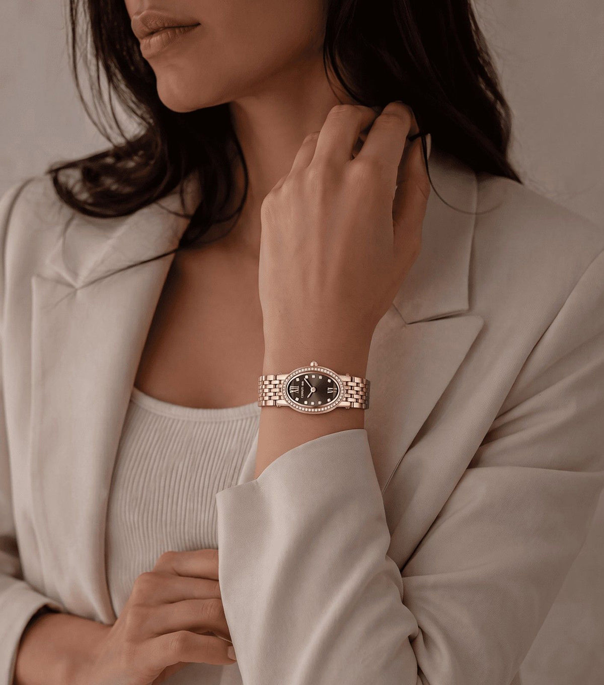 Cerruti 1881 Norcia Mini Black Dial Women Watch