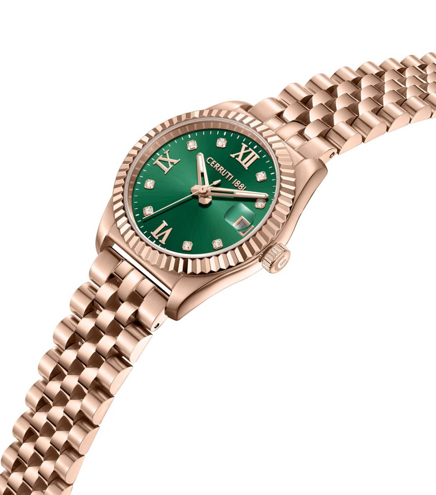 Cerruti 1881 Baccio Green Dial Ladies Watch