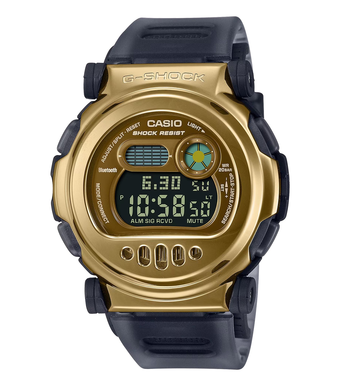 Casio watch, light gray, displayed at a 45-degree angle; showcases sleek design, durable strap, and classic round face.
