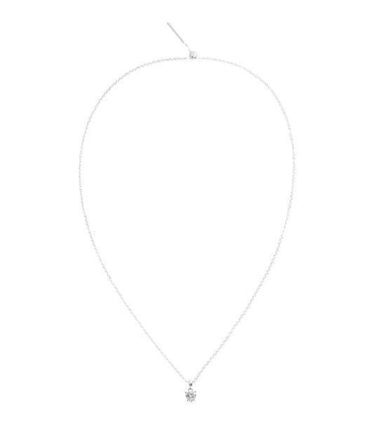 Daniel Wellington elegant white charm bracelet with soft, flowing design, side angle view, showcases refined craftsmanship.