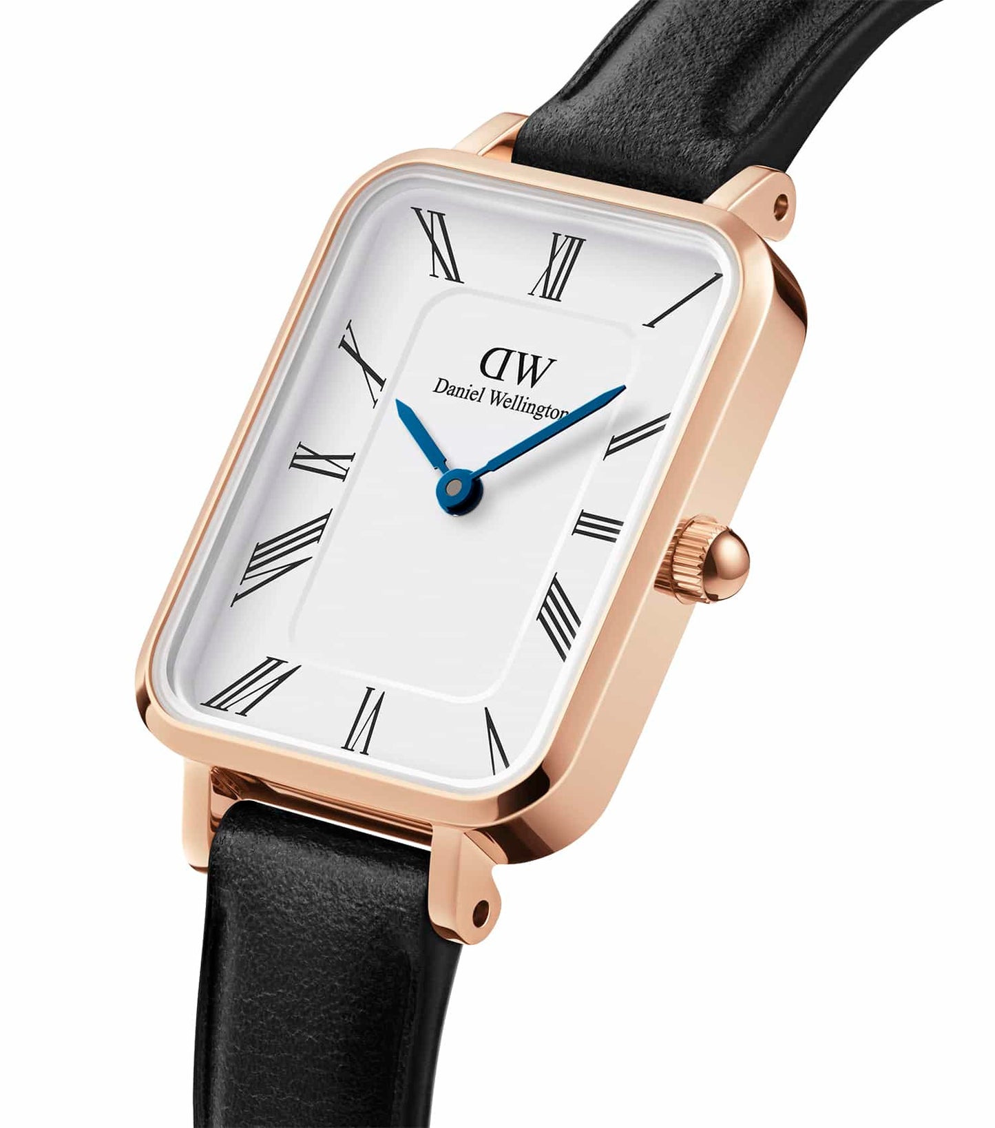 Women Quadro Roman Numerals Quartz Watch 20x26mm