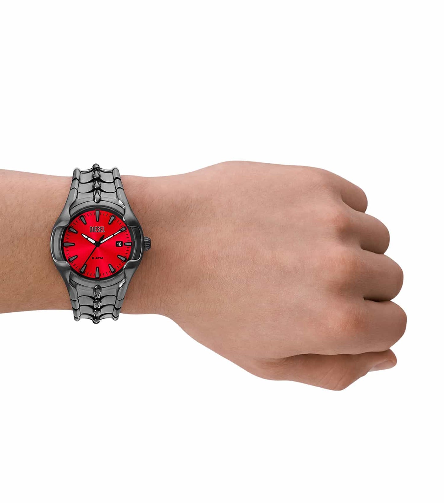Men Vert Quartz Watch 44mm with Grey Strap