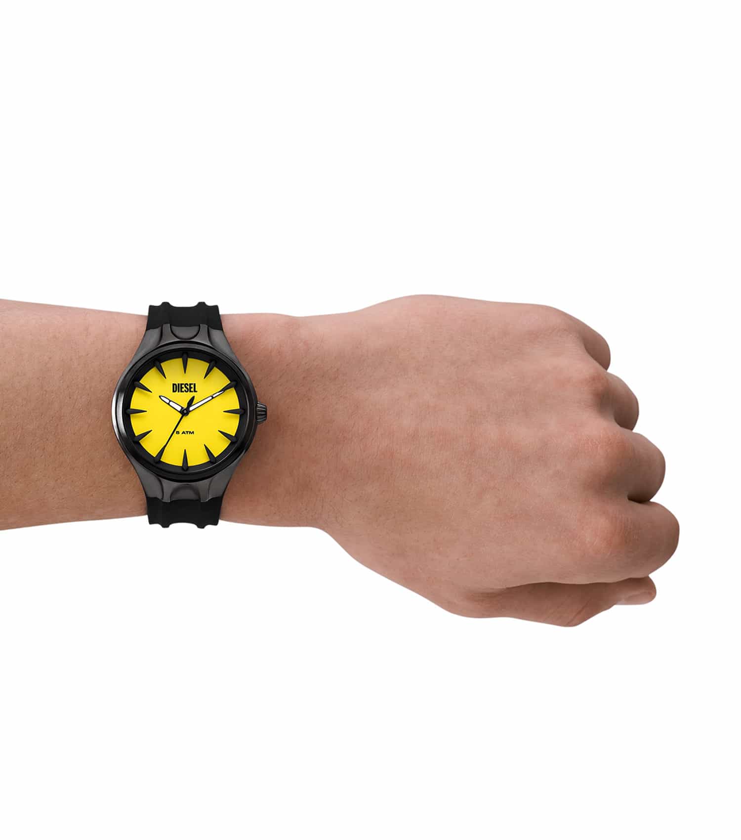 Men Streamline Quartz Watch 44mm with Yellow Dial