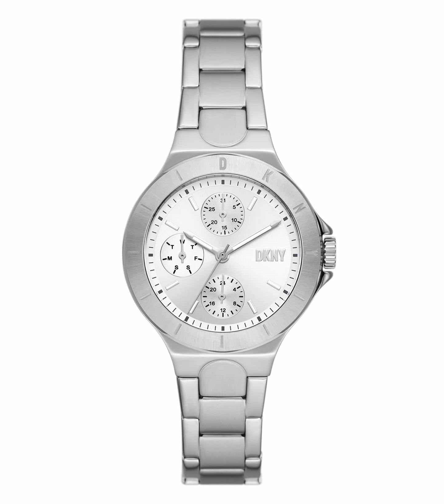 DKNY elegant women's watch, close-up angle, showcasing N/A color strap and minimalist design, perfect for fashion enthusiasts.