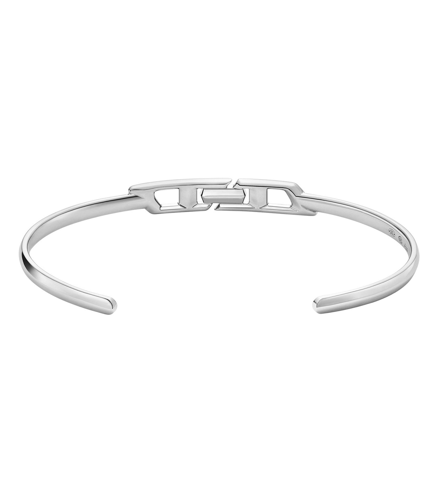 Men D Logo Bracelet Silver Na