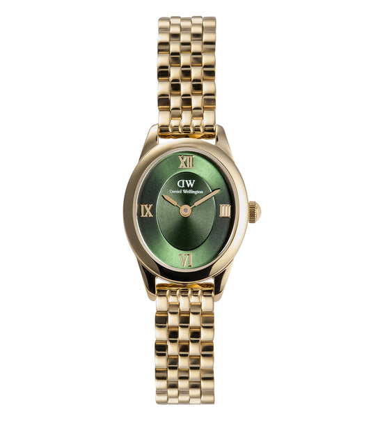 Ophelia Mini Emerald Gold