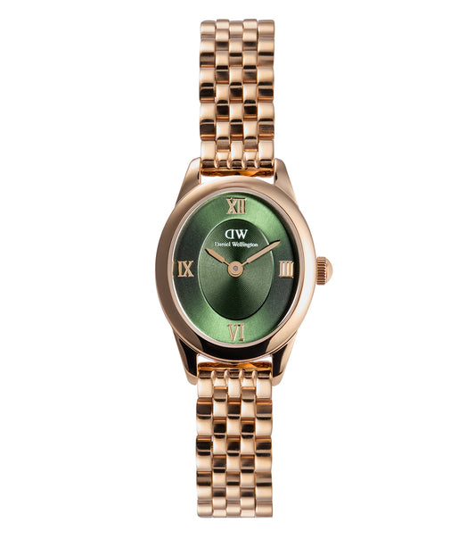 Ophelia Mini Emerald Rose Gold