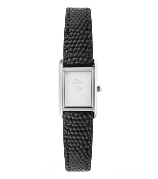 Bound Mini Black Lizard Silver