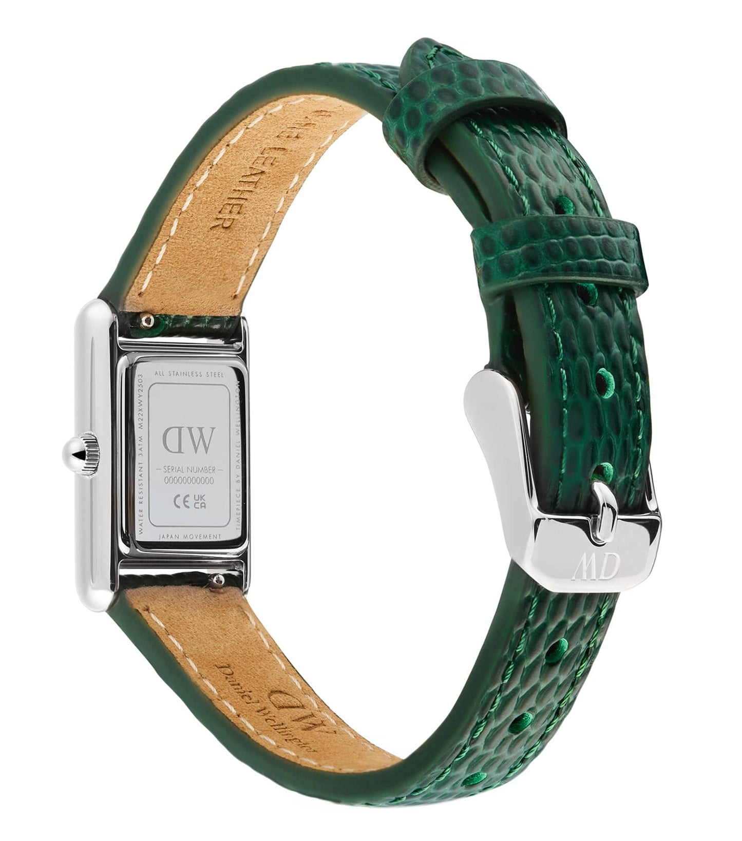 Bound Mini Green Lizard Silver
