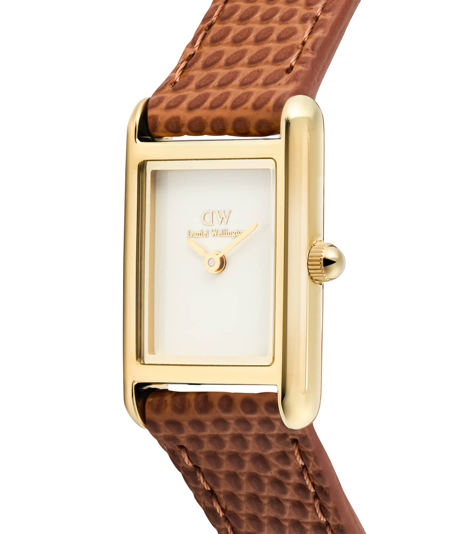 Bound Mini Light Brown Lizard Gold