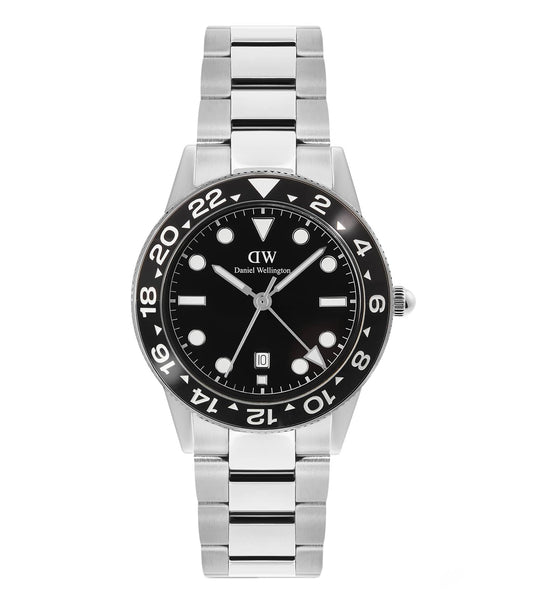 Iconic GMT Link Black Ceramic Bezel Silver