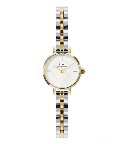 Petite Mini 3-Link Two Tone Gold