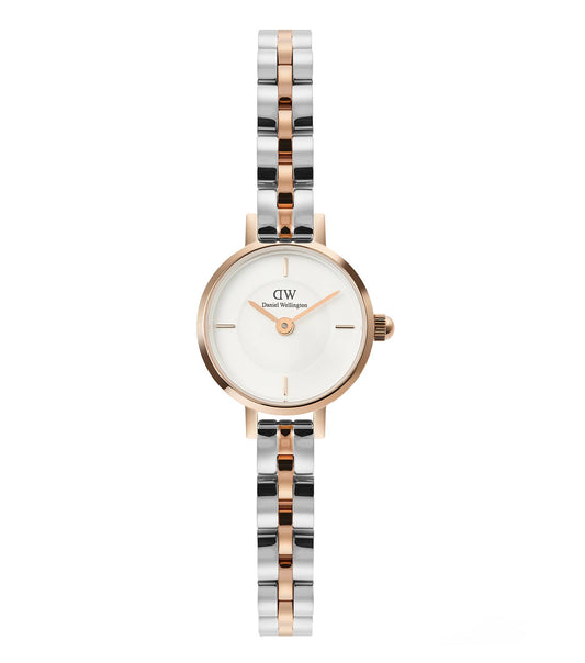 Petite Mini 3-Link Two Tone Rose Gold