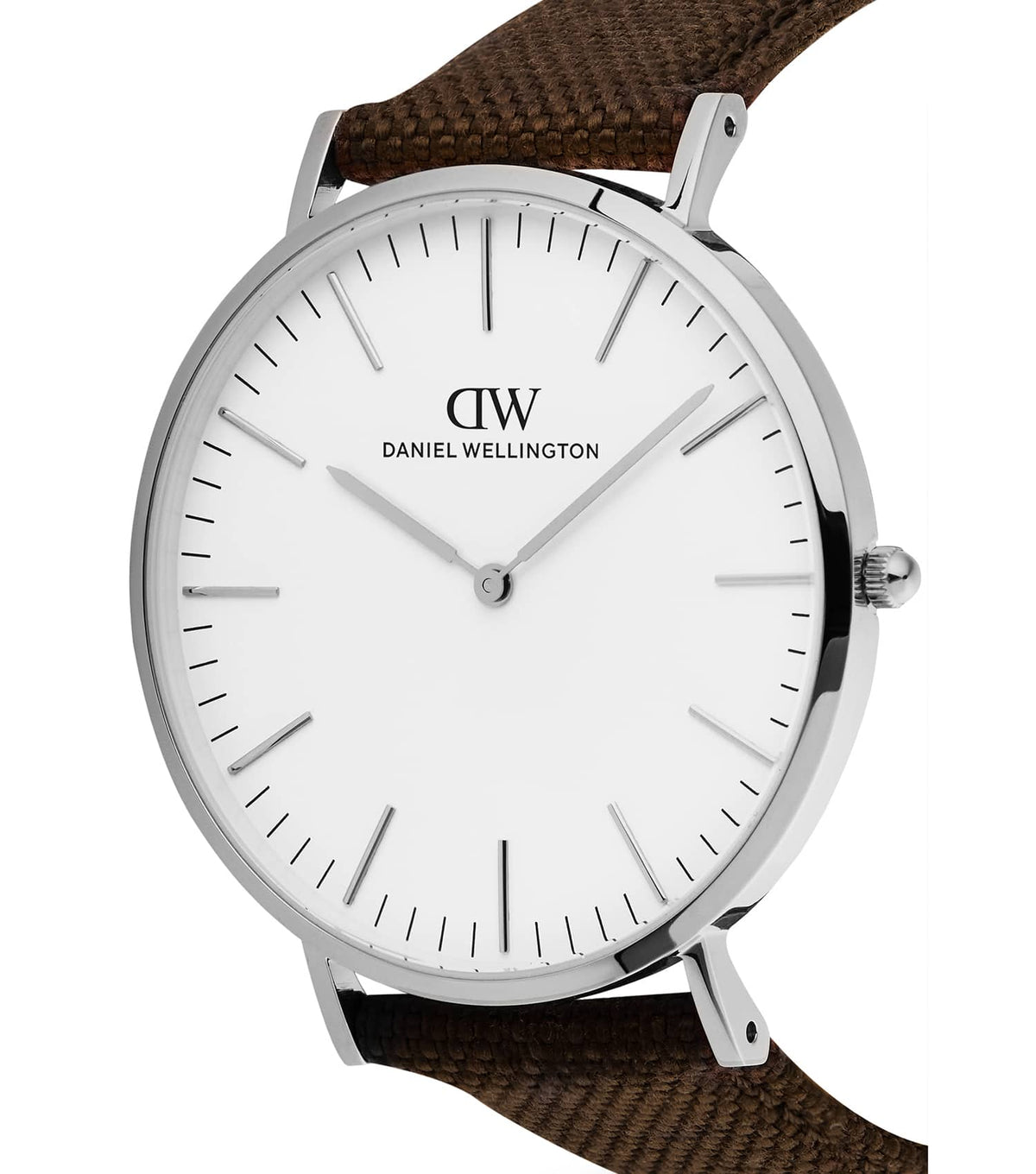 Classic 40 Brown Canvas White S
