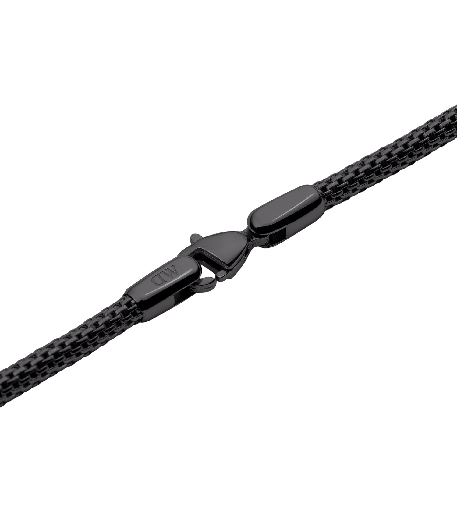 Tide Mesh Necklace Black 2.8