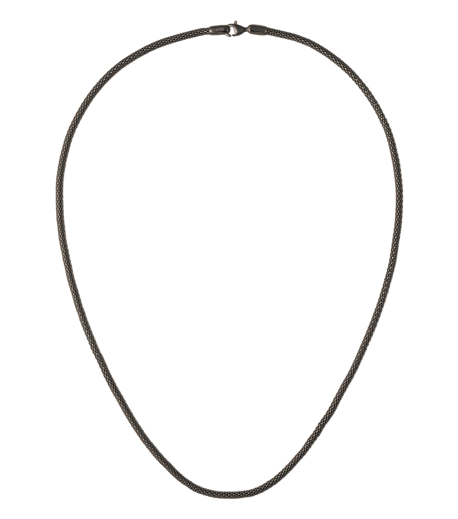 Tide Mesh Necklace Graphite 2.8