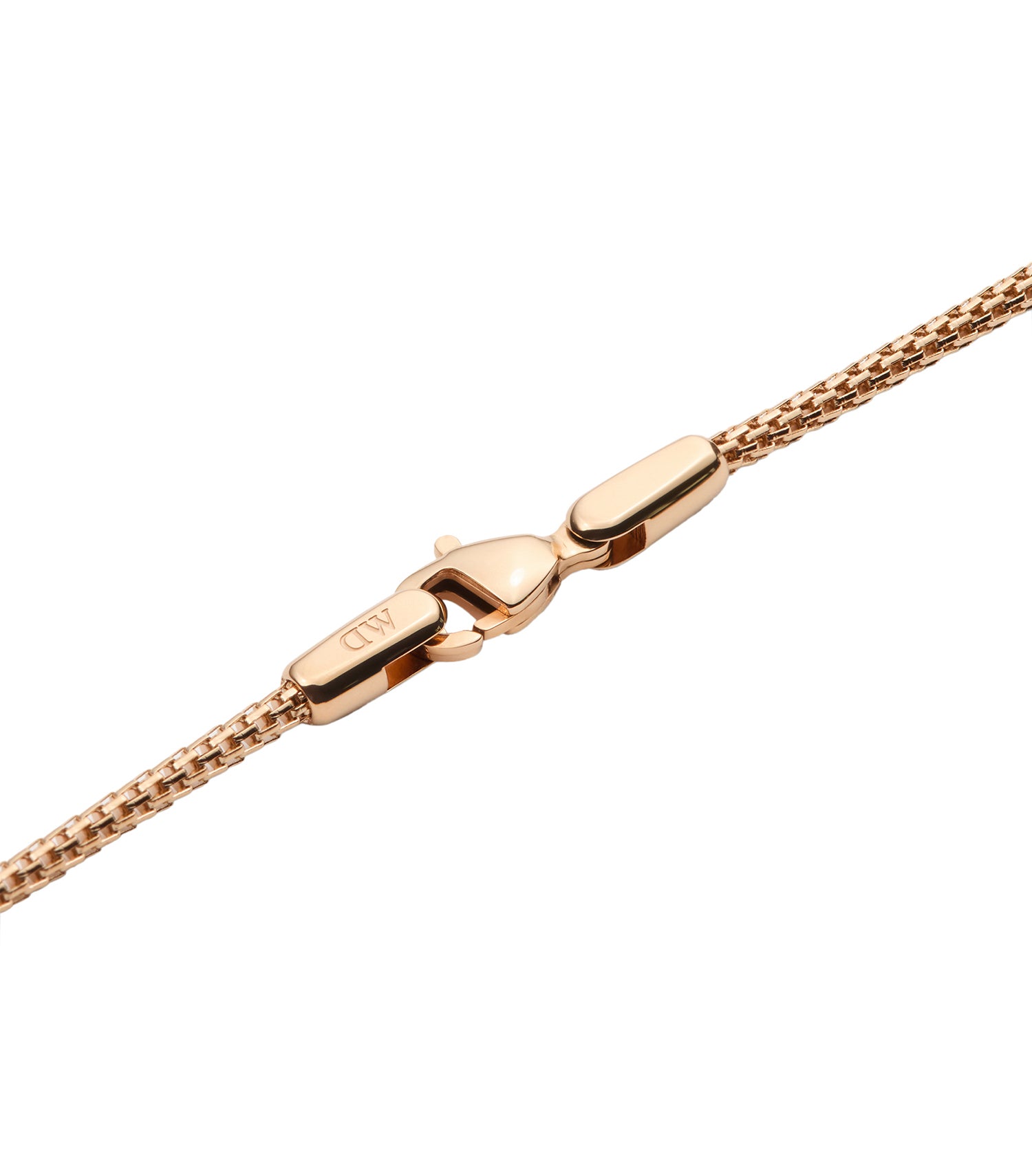 Tide Mesh Necklace Rose Gold 1.8