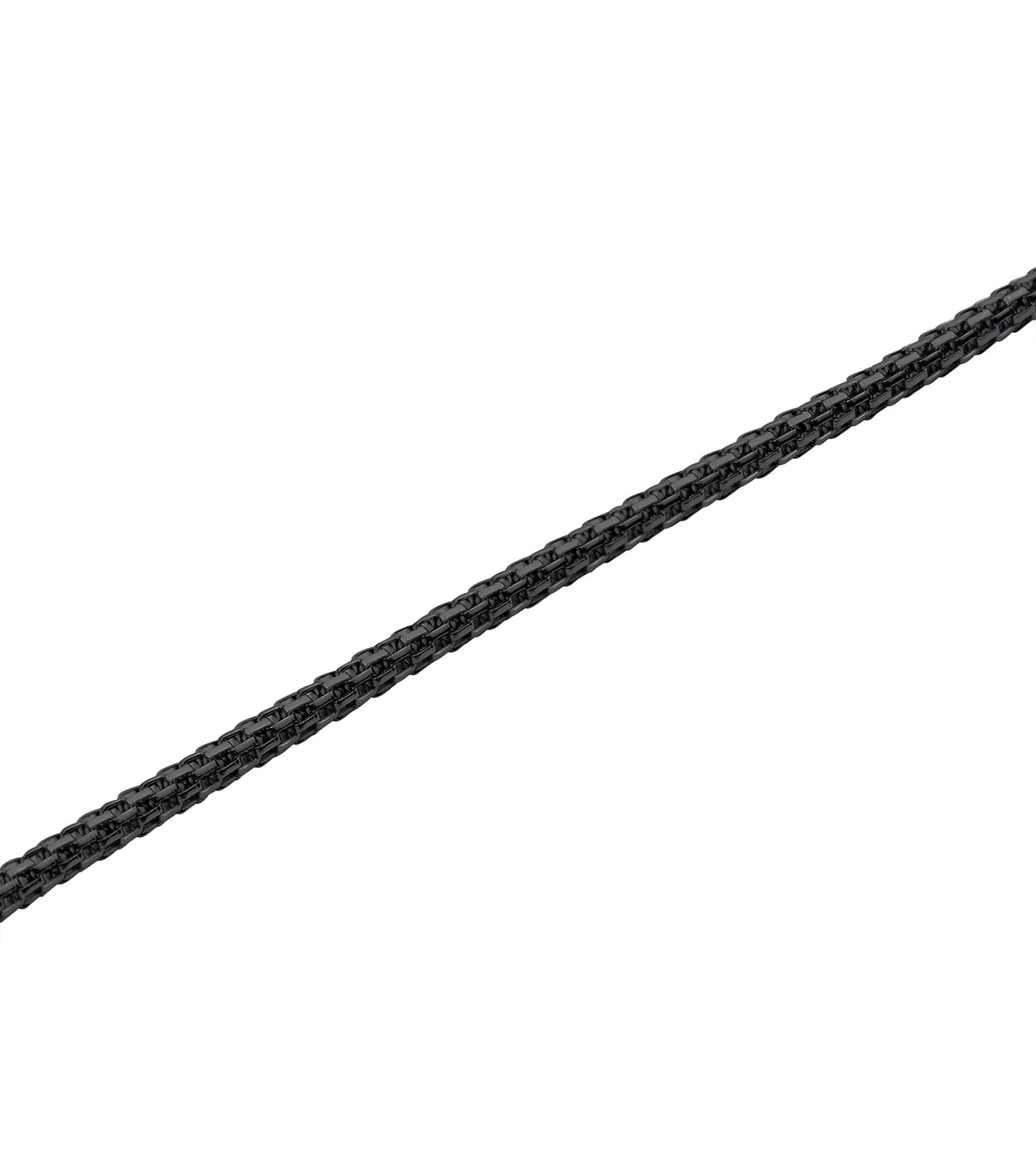 Tide Mesh Necklace Black 1.8