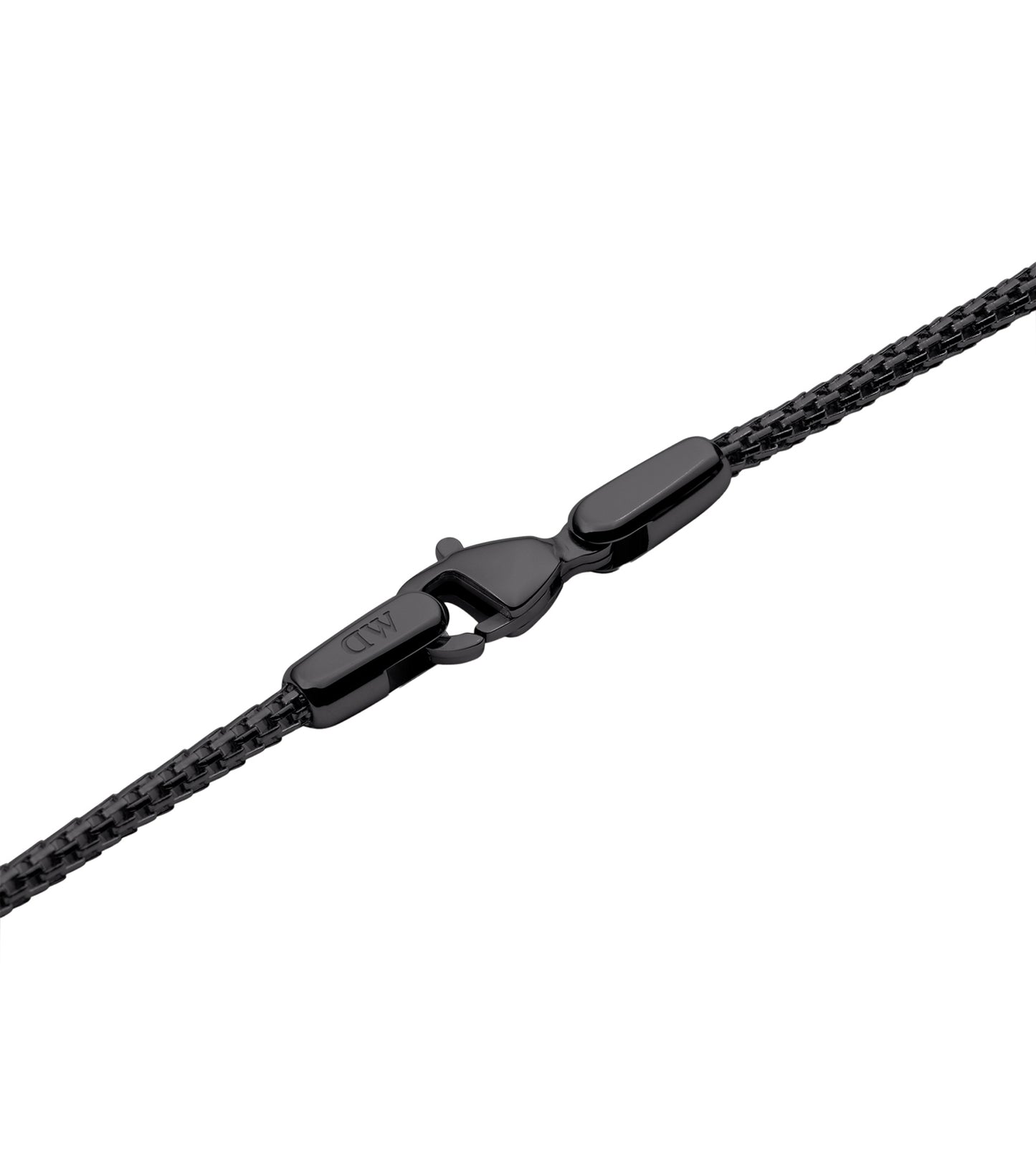Tide Mesh Necklace Black 1.8