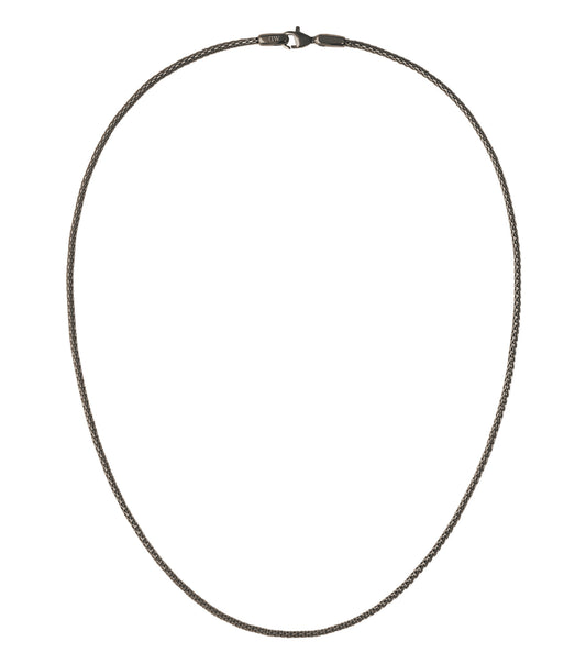 Tide Mesh Necklace Graphite 1.8