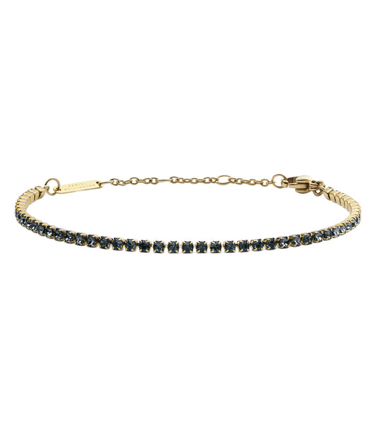 Classic Tennis Bracelet Nightfall Gold