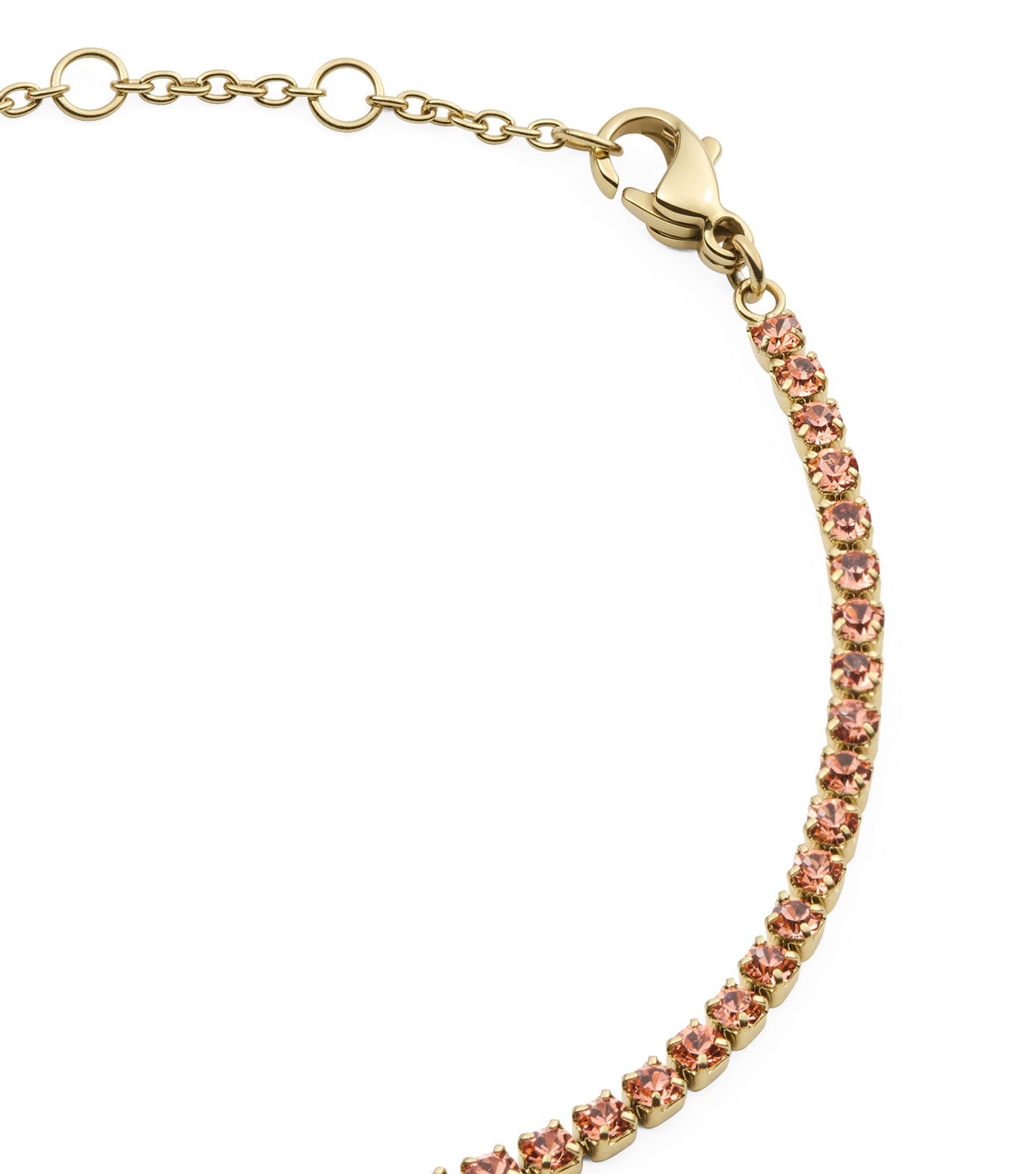 Classic Tennis Bracelet Apricot