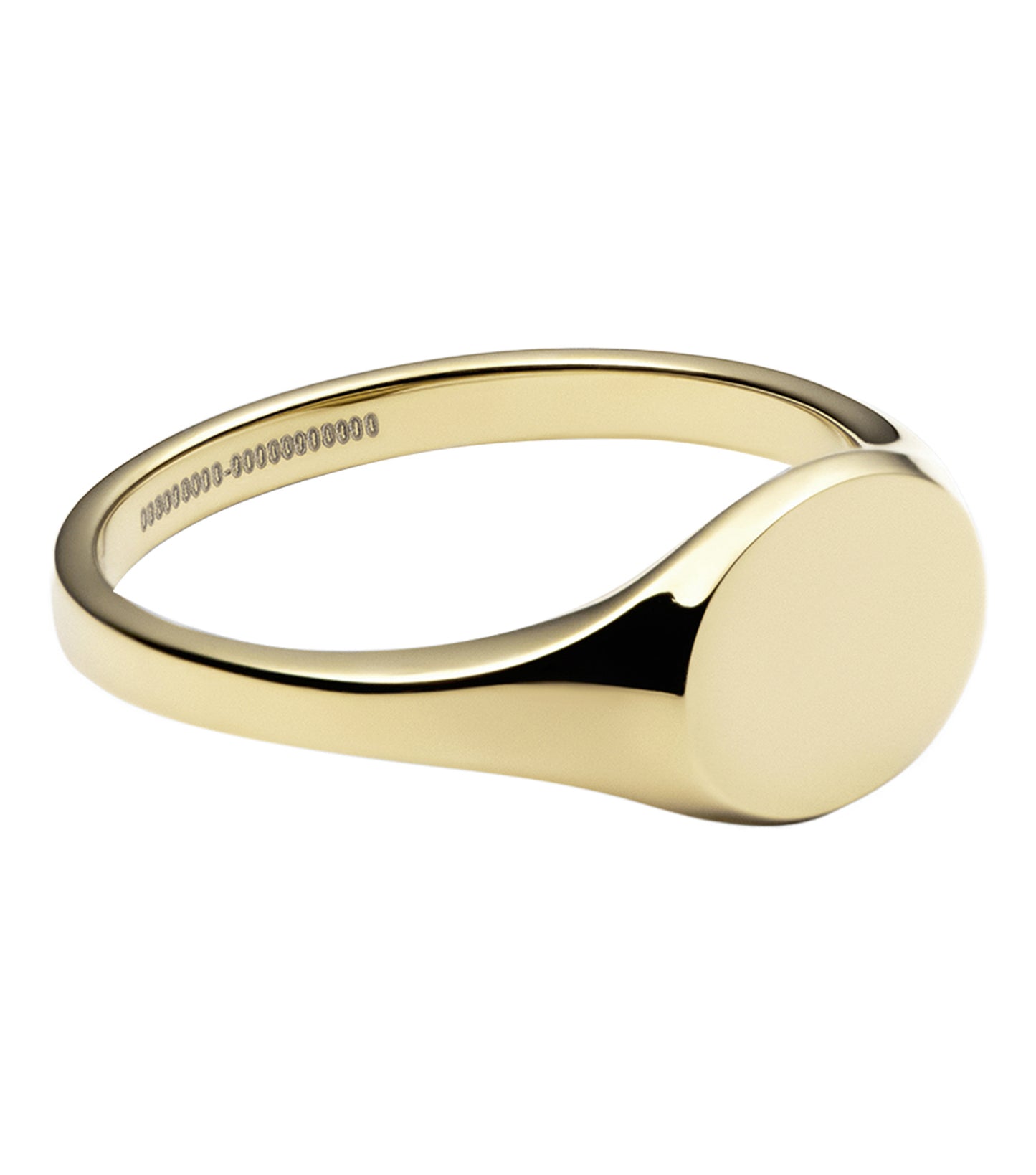 Classic Mini Signet Ring Gold
