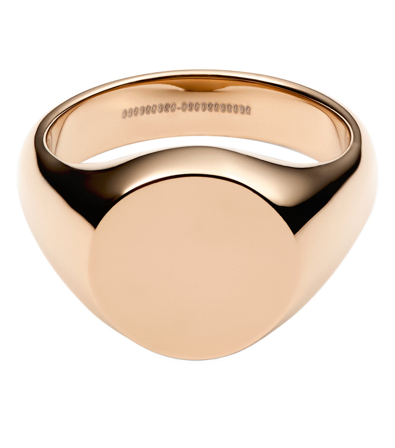 Classic Signet Ring Rose Gold