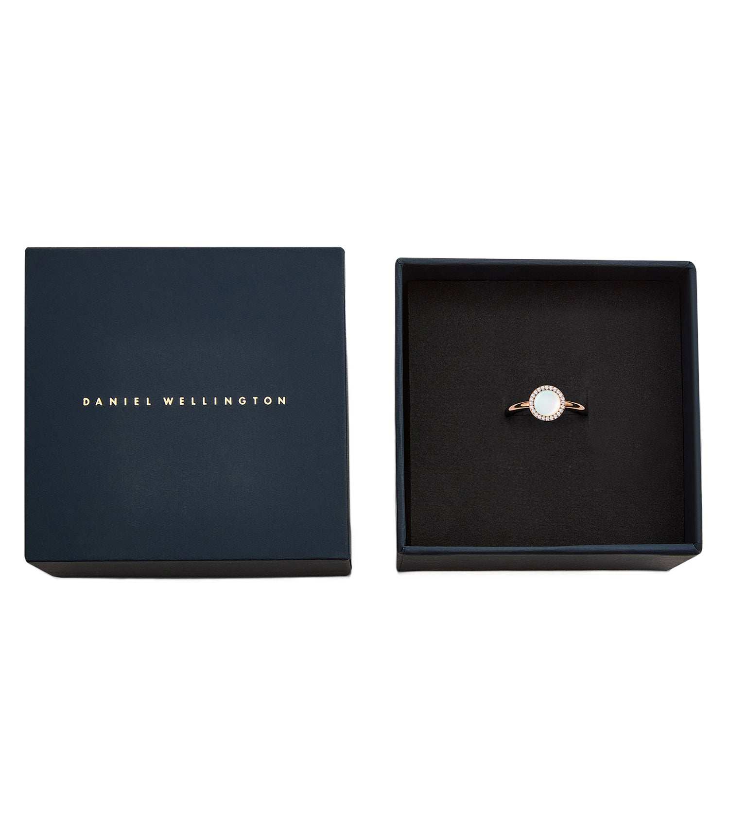Audrey Ring  Mother of Pearl Rose Gold