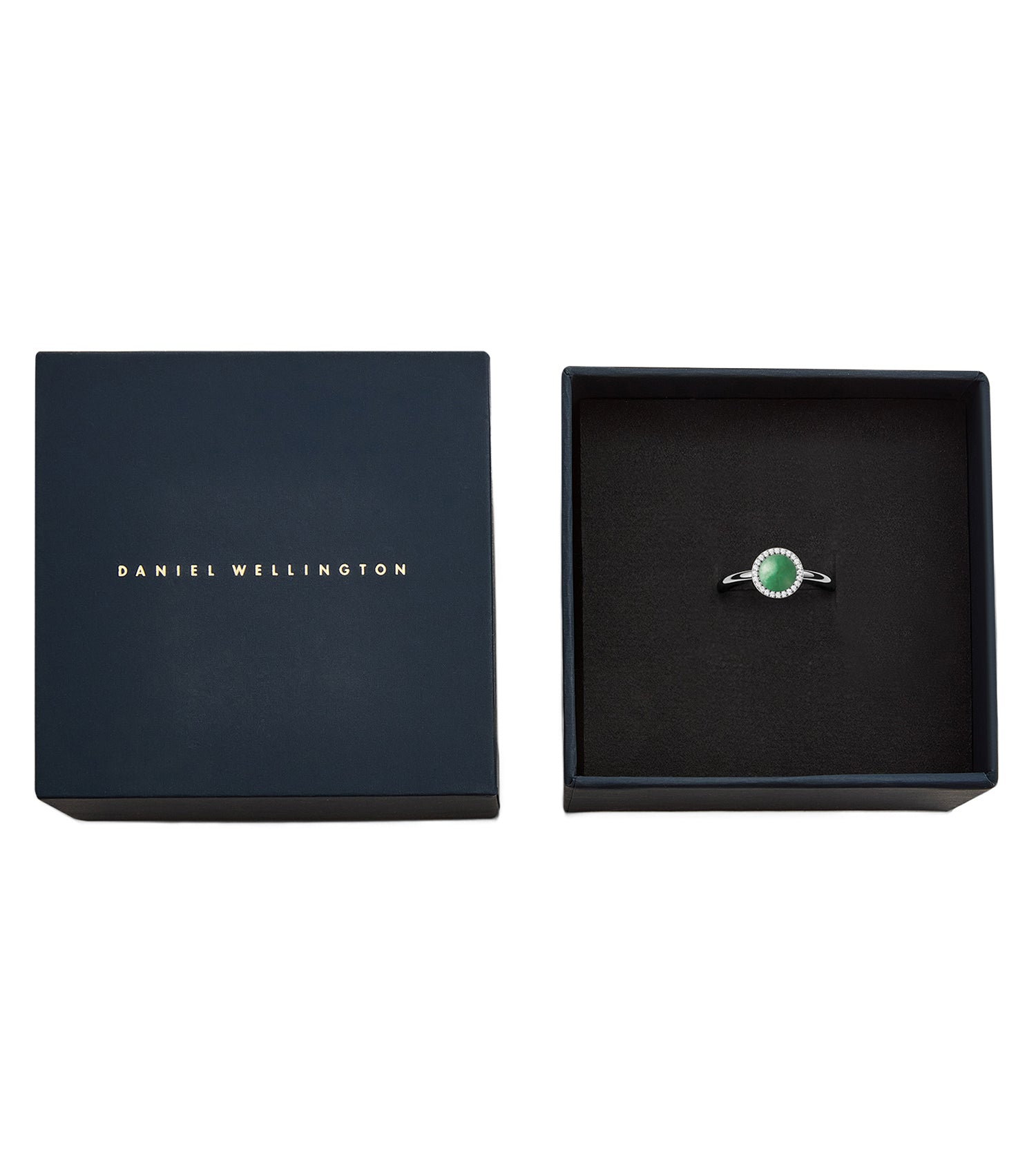 Audrey Ring Jade Silver