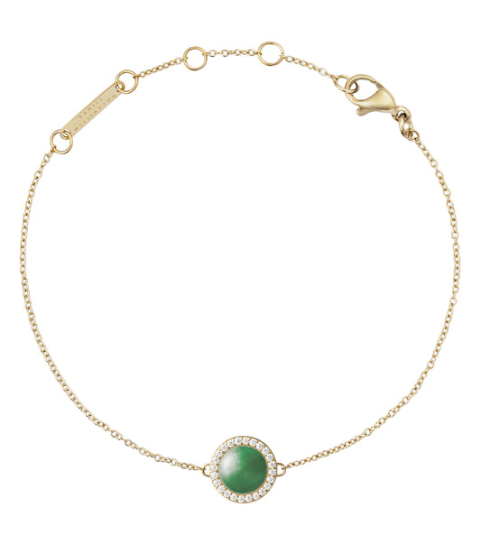 Audrey Bracelet Jade Gold