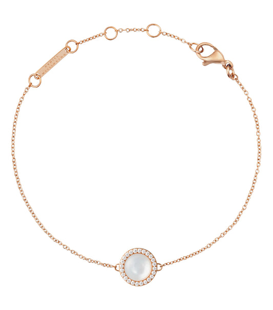 Audrey Bracelet Mother of Pearl Rose Gold