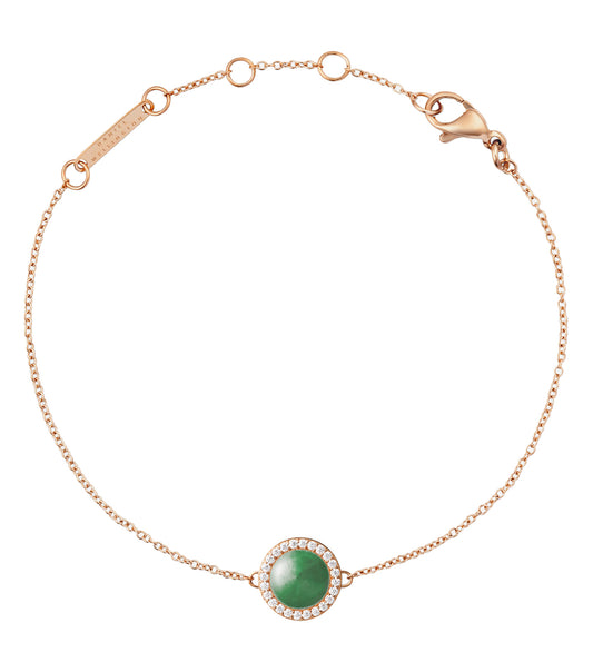 Audrey Bracelet Jade Rose Gold