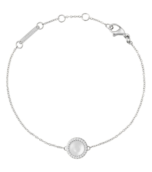 Audrey Bracelet Mother of Pearl Silver