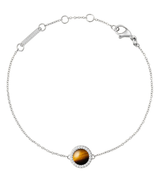 Audrey Bracelet Tiger Eye Silver