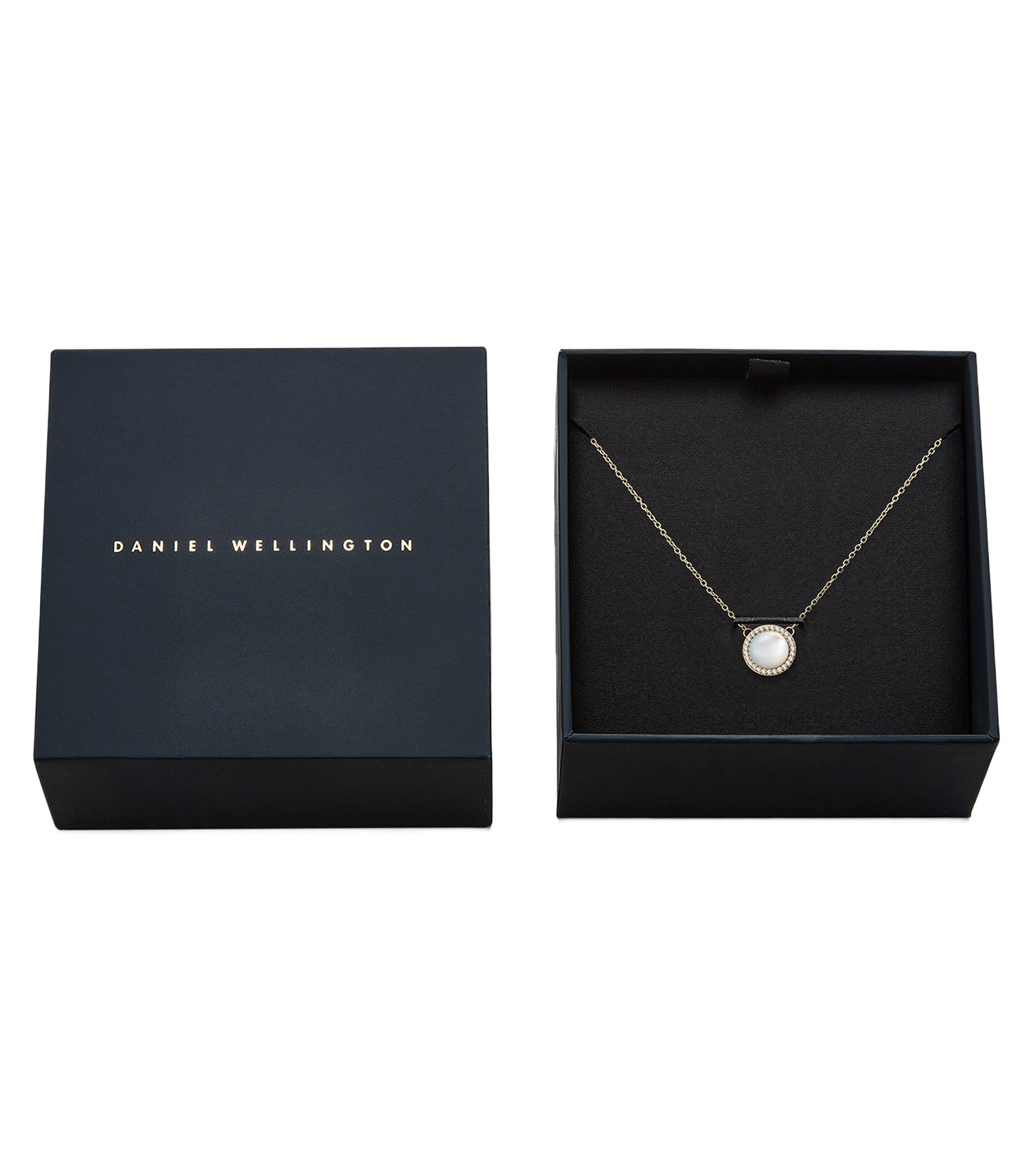 Audrey Necklace Mother of Pearl Gold